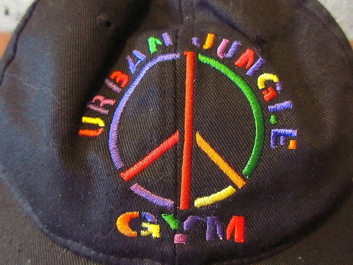 ビンテージ90's○NIKE URBAN JUNGLE GYM6パネルスナップバックキャップ