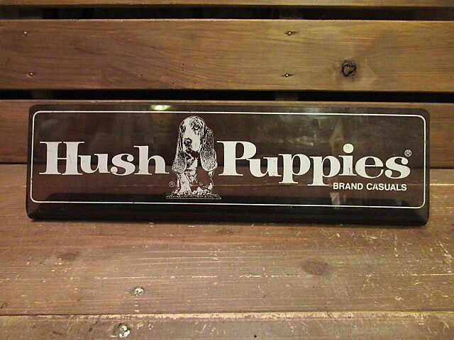 ビンテージ○Hush PuppiesアドバタイジングサインA○odst ハッシュ