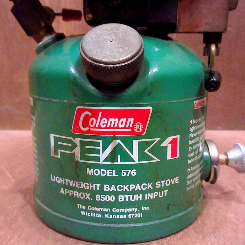 ビンテージ70's80's○Coleman Peak1 Model 576 シングルバーナー
