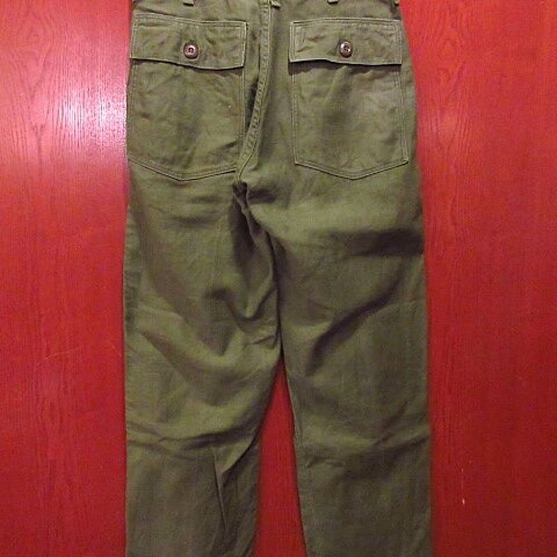 ビンテージ60's○BLUE BELL U.S.ARMYコットンサテンベイカー ビンテージ60's○BLUE BELL U.S.ARMYコットンサテンベイカー