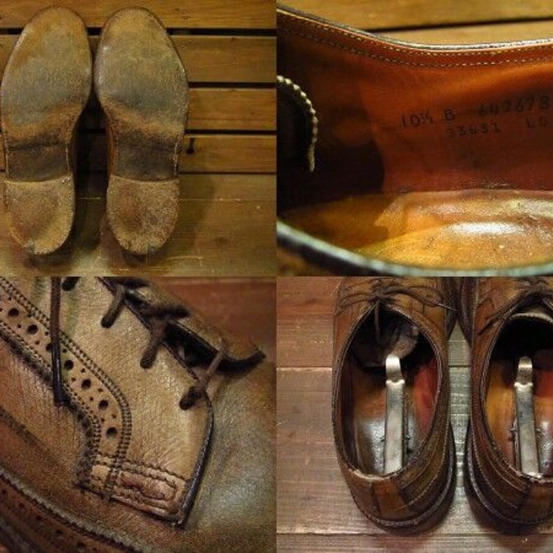 ビンテージ70's○FLORSHEIM IMPERIAL Kenmoor 93631 ウィング...