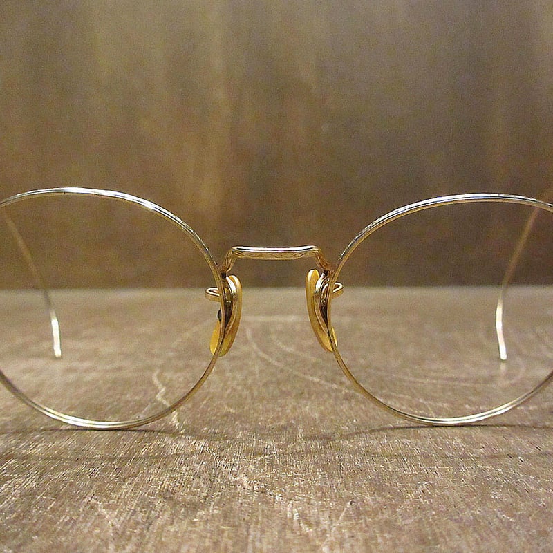ビンテージ40's○ケース付きAmerican Optical 1/10 12KGF FUL-