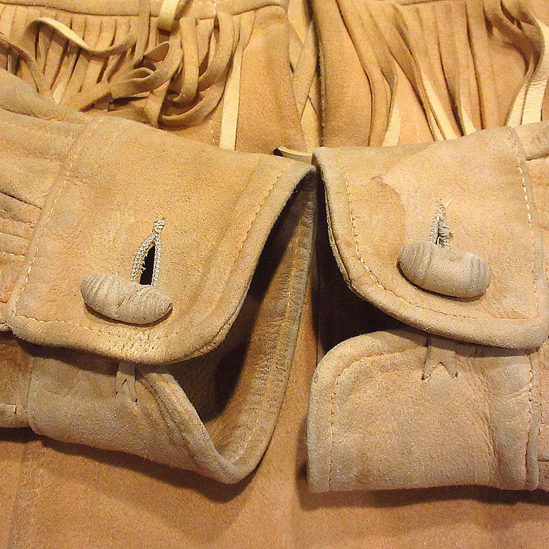 ビンテージ~70's○BERMAN BUCKSKIN CO.ディアスキンスウェード ビンテージ~70's○BERMAN BUCKSKIN CO.ディアスキンスウェード