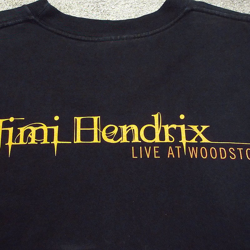 ビンテージ90's○Jimi HendrixプリントTシャツ黒size XL ビンテージ90's○Jimi HendrixプリントTシャツ黒size XL