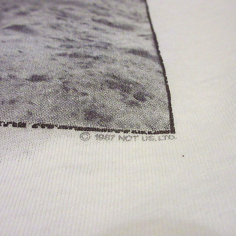 ビンテージ80's○U2 THE JOSHUA TREE 1987年ツアーTシャツ白
