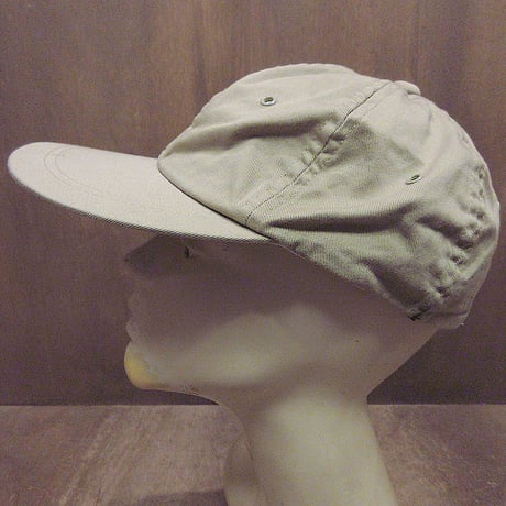 ビンテージ70’s●無地6パネルキャップ●240706j4-m-cp-bb古着1970s