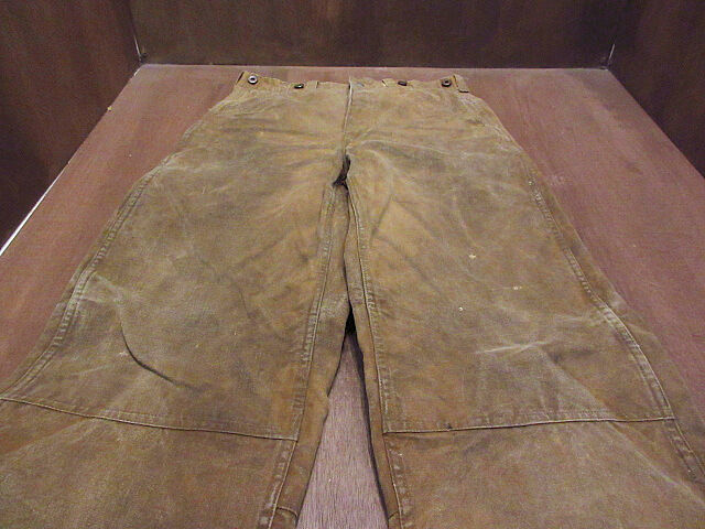 希少 30s 英国製ERNEST RADKIEタックパンツボタンフライ