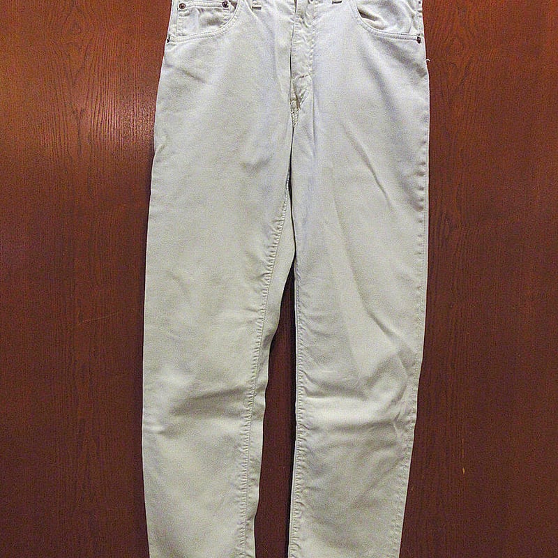 ビンテージ60's○Levi's 911B BIG EテーパードピケパンツW72cm○2105...