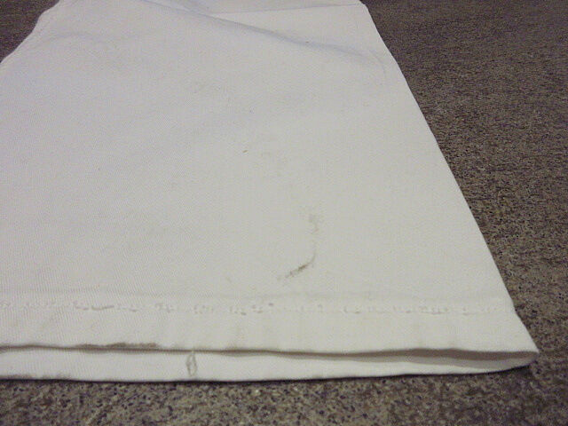 ビンテージ50's60's○U.S.NAVYボタンフライセーラーパンツ白size 32