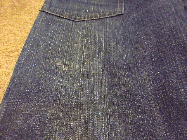 ビンテージ40's○U.S.NAVYドーナツボタンデニムセーラーパンツW74cm