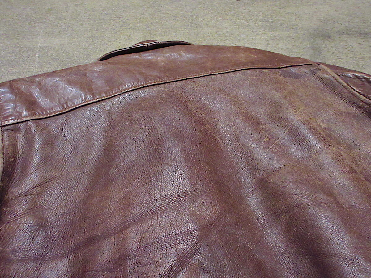 ビンテージ50's○Graisホースハイドジャケット 茶○211219r5-m-jk-lt革