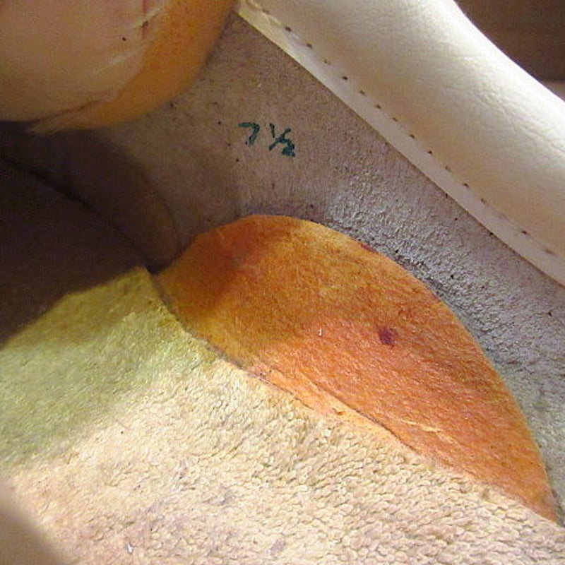 ビンテージ70's○NIKE筆記体タグラケット7 1/2○200805n5-w-snk-24c