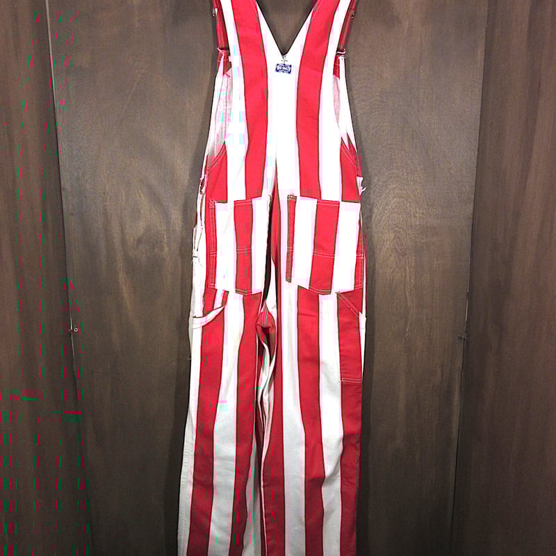 BIG SMITH ストライプ オーバーオール US古着 70's BIG SMITH ビッグスミス ストライプ オーバーオール