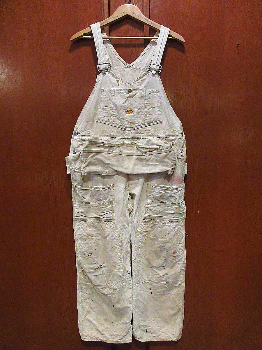 【40s】 CANT BUSTEM オーバーオール　エプロン　ダブルニー fit=scale-down,w=1200