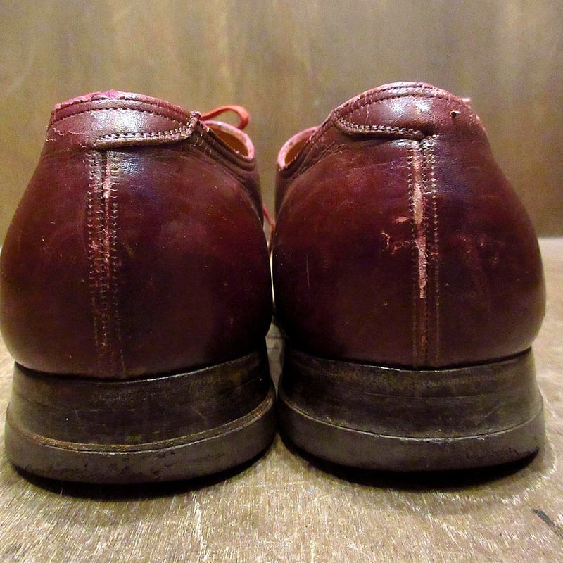 ビンテージ40's50's○FLORSHEIM内羽根式ストレートチップ
