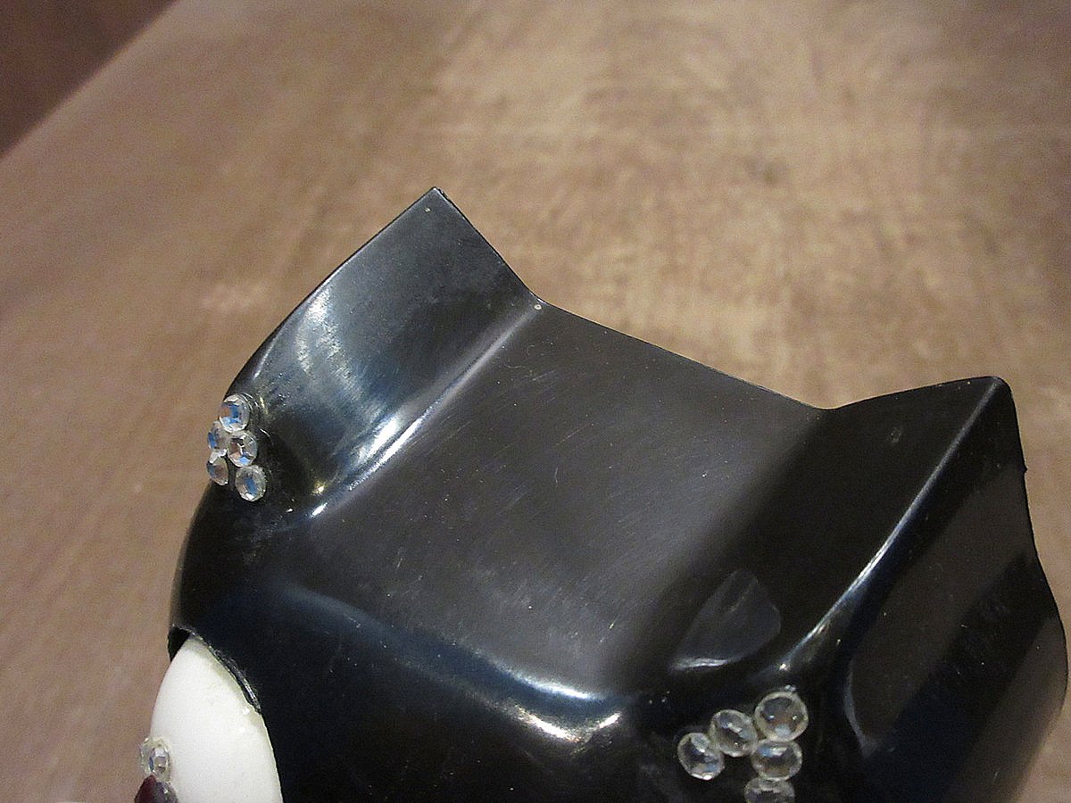 ビンテージ　キティ　ウォールデコ　ミラースタジオ　デッドストック　ネコ　壁掛けA ビンテージ キティ ウォールデコ ミラースタジオ デッドストック