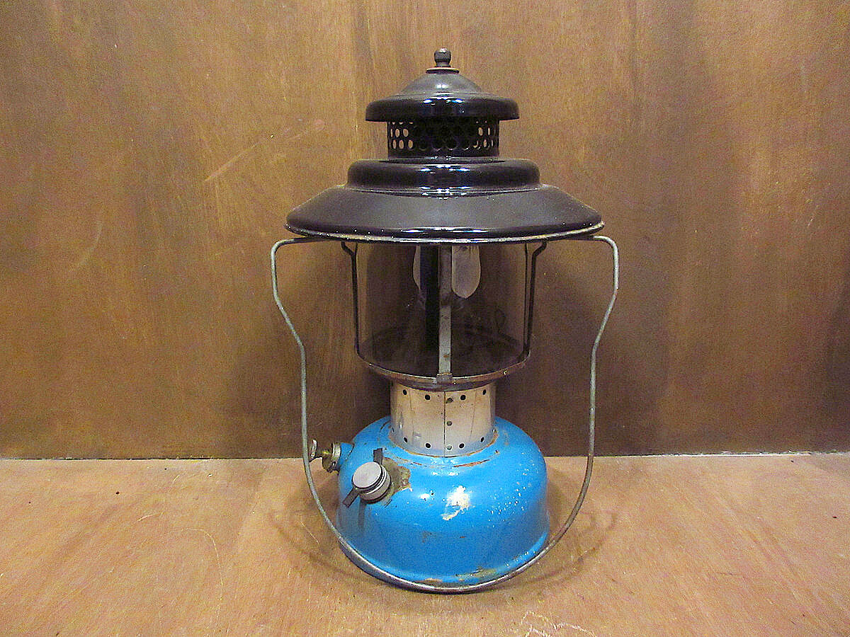 ビンテージ60's○SEARS Coleman 476. 74070ダブルマントルランタン点火