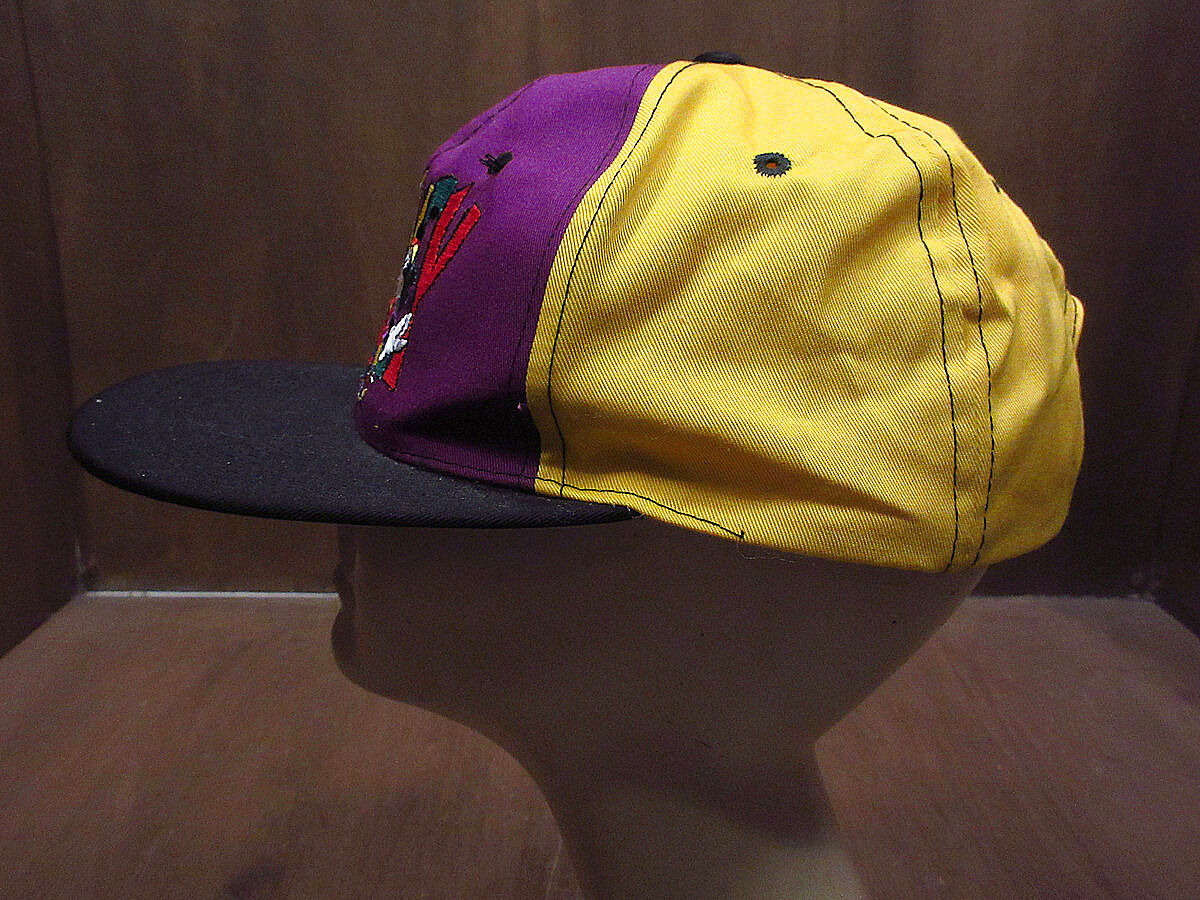 ビンテージ90's○ミッキーマウススナップバックキャップ ビンテージ90's○ミッキーマウススナップバックキャップ