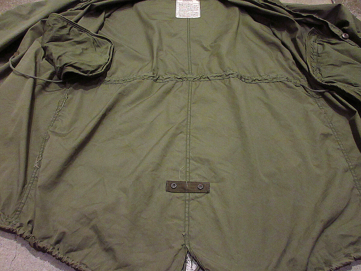 70s M-65 フィッシュテール US ARMY M-R ビンテージ USA ビンテージ70's○U.S. ARMY M-65フィッシュテールパーカsize M-R