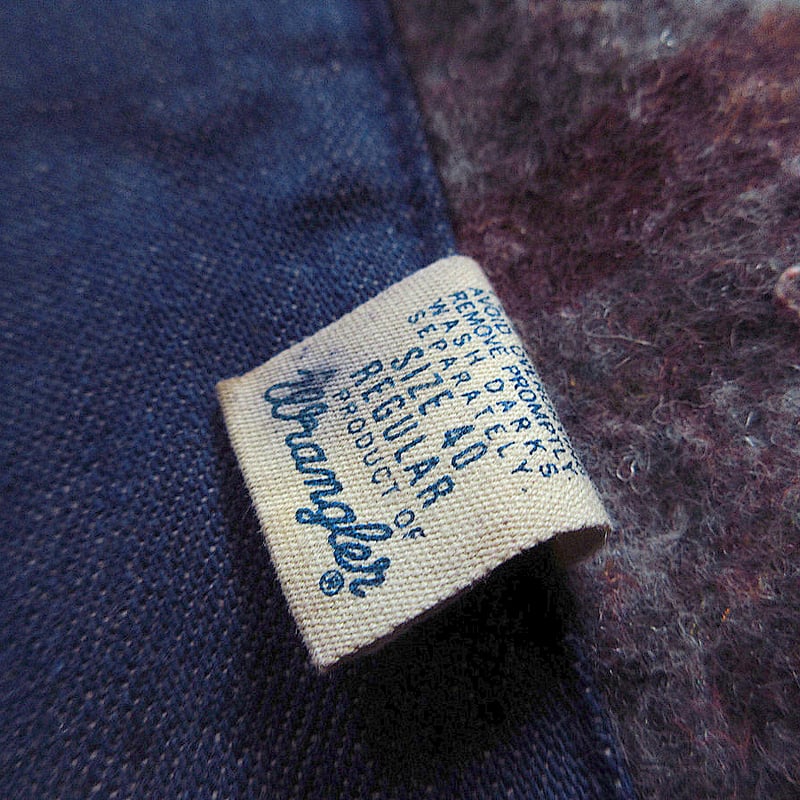 ビンテージ70's○Wrangler裏地ブランケットデニムカバーオール ビンテージ70's○Wrangler裏地ブランケットデニムカバーオール