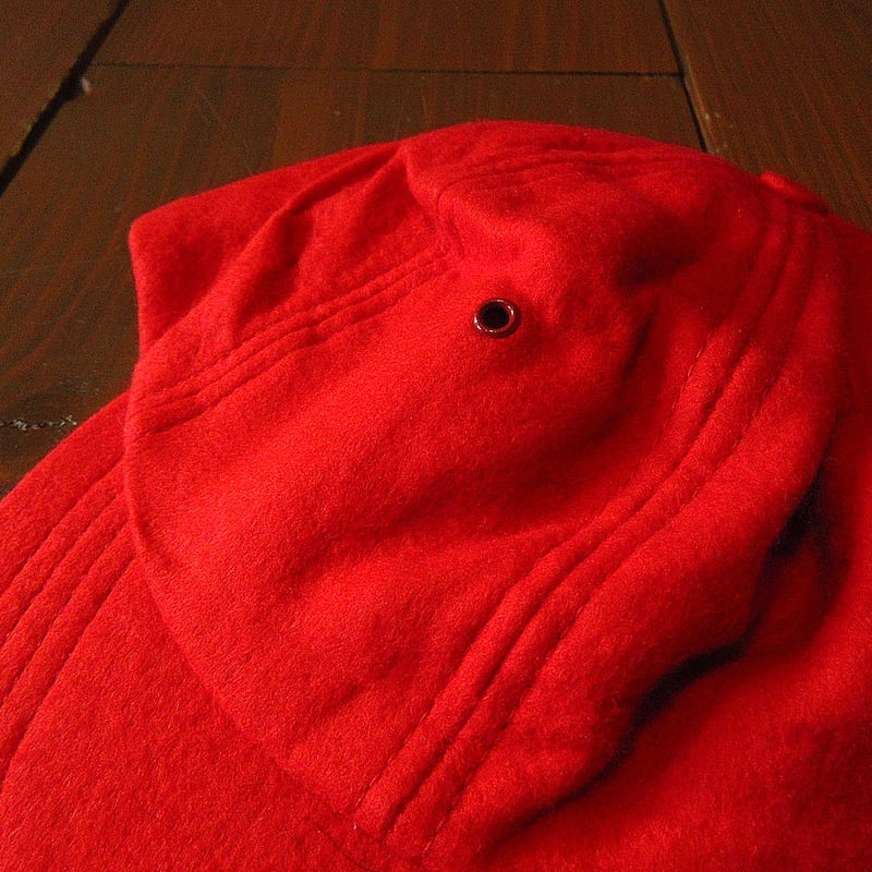 ビンテージ-70's○フェルト6パネルキャップ赤○240410j4-m-cp-bb ビンテージ-70's○フェルト6パネルキャップ赤○240410j4-m-cp-bb
