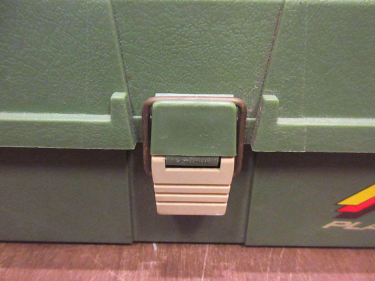 ビンテージ○PLANOタックルボックス○220803s5-bxsフィッシング