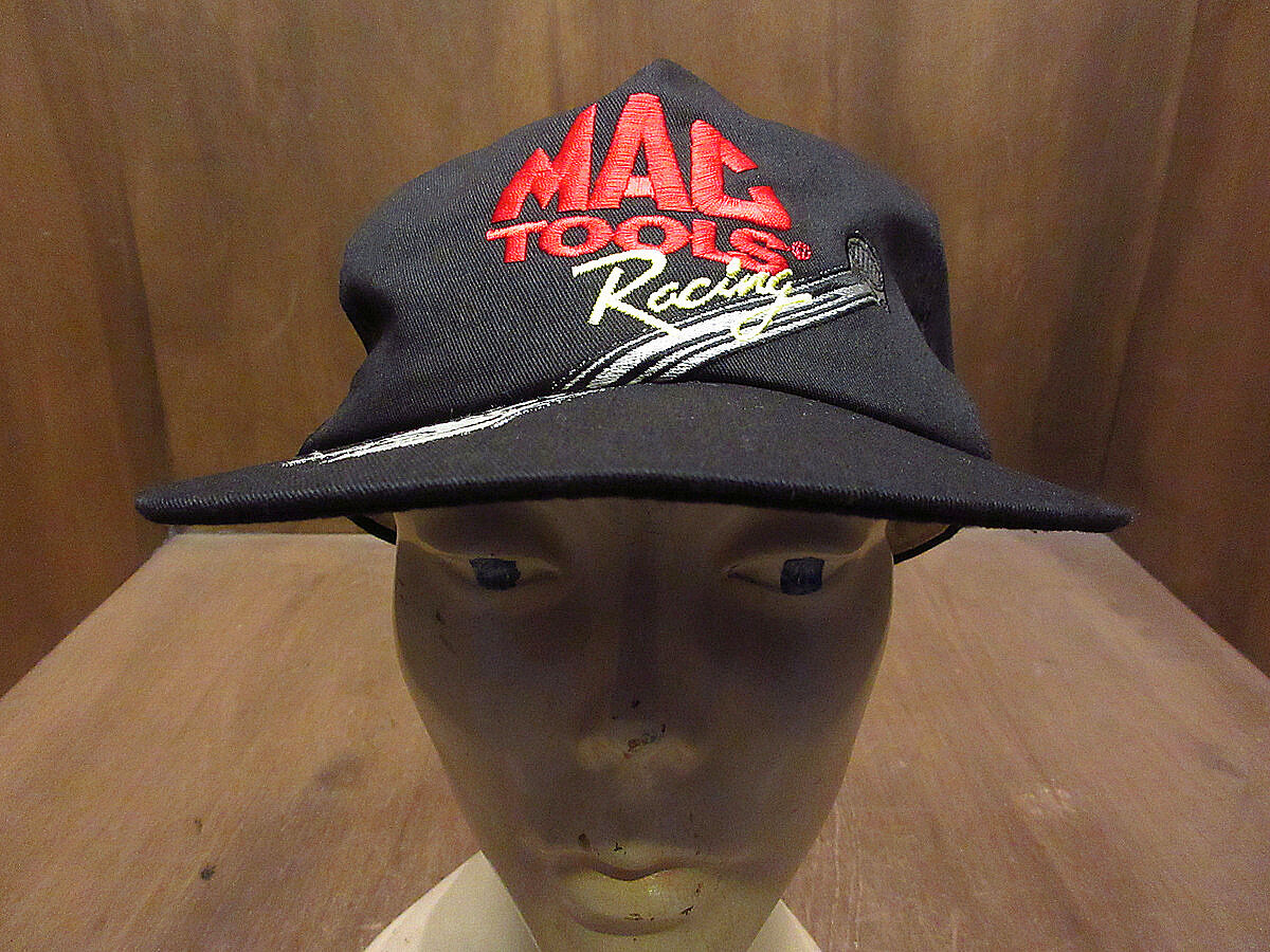 MAC TOOLS キャップ SWINGSTER マックツール ビンテージ 帽子 ビンテージ○Swingster MAC TOOLS Racingスナップバックキャップ