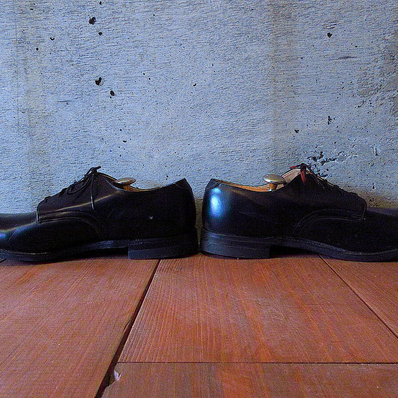 ビンテージ80's○DEADSTOCK U.S.NAVYサービスシューズsize 10R○23
