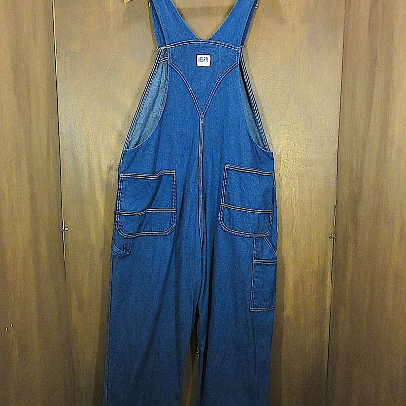 90s LIBERTY オーバーオール USA製 80年代 USA製 LIBERTY リバティー デニム オーバーオール メンズ