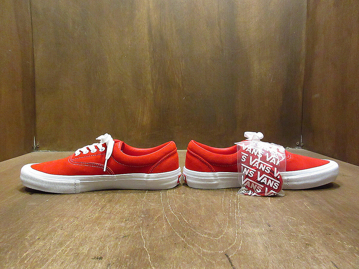 新品未使用 VANS ERA PRO SUEDE RED/WHITE Size 8○21041...