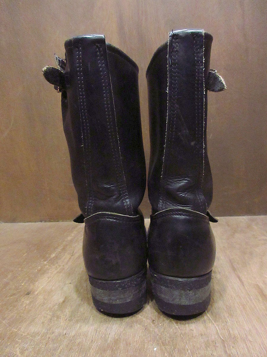 ビンテージ70's○エンジニアブーツ黒size 9M○241206j1-w-bt