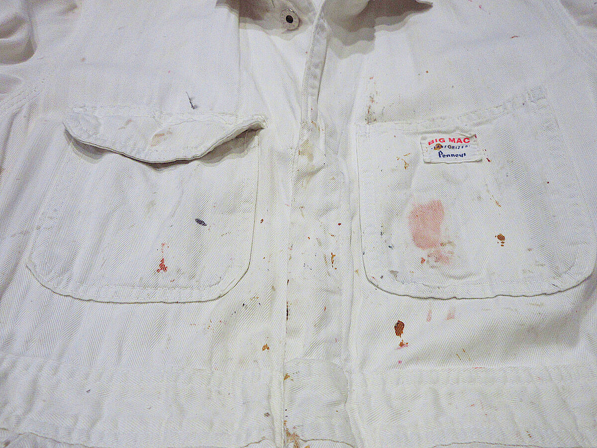 BIGMAC ペニーズ 60s つなぎ ホワイト