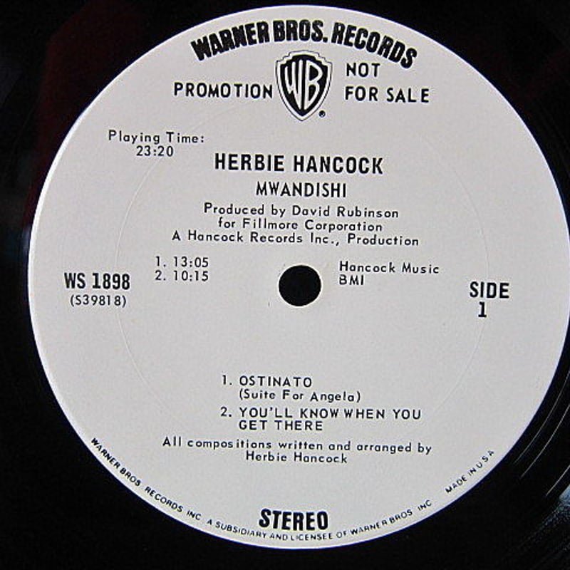 洋楽 Herbie Hancock MWANDISHI 180g WS1898 Mwandishi - Album by Herbie Hancock | Spotify
