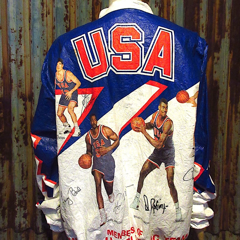 90s WNBA リバティ ハモン #25 バスケ ジャージ 古着 【L】 ビンテージ90's○1992オリンピックDREAM TEAMペーパージャケットsize L