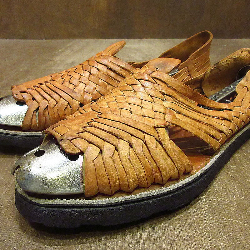 ビンテージ○DEADSTOCK GALVEZタイヤソール編み込みレザー ビンテージ○DEADSTOCK GALVEZタイヤソール編み込みレザー