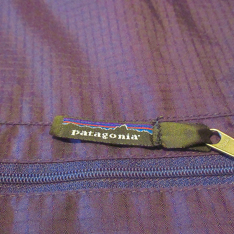 ビンテージ90's○Patagonia Velocity Shellナイロンジャケット紫siz