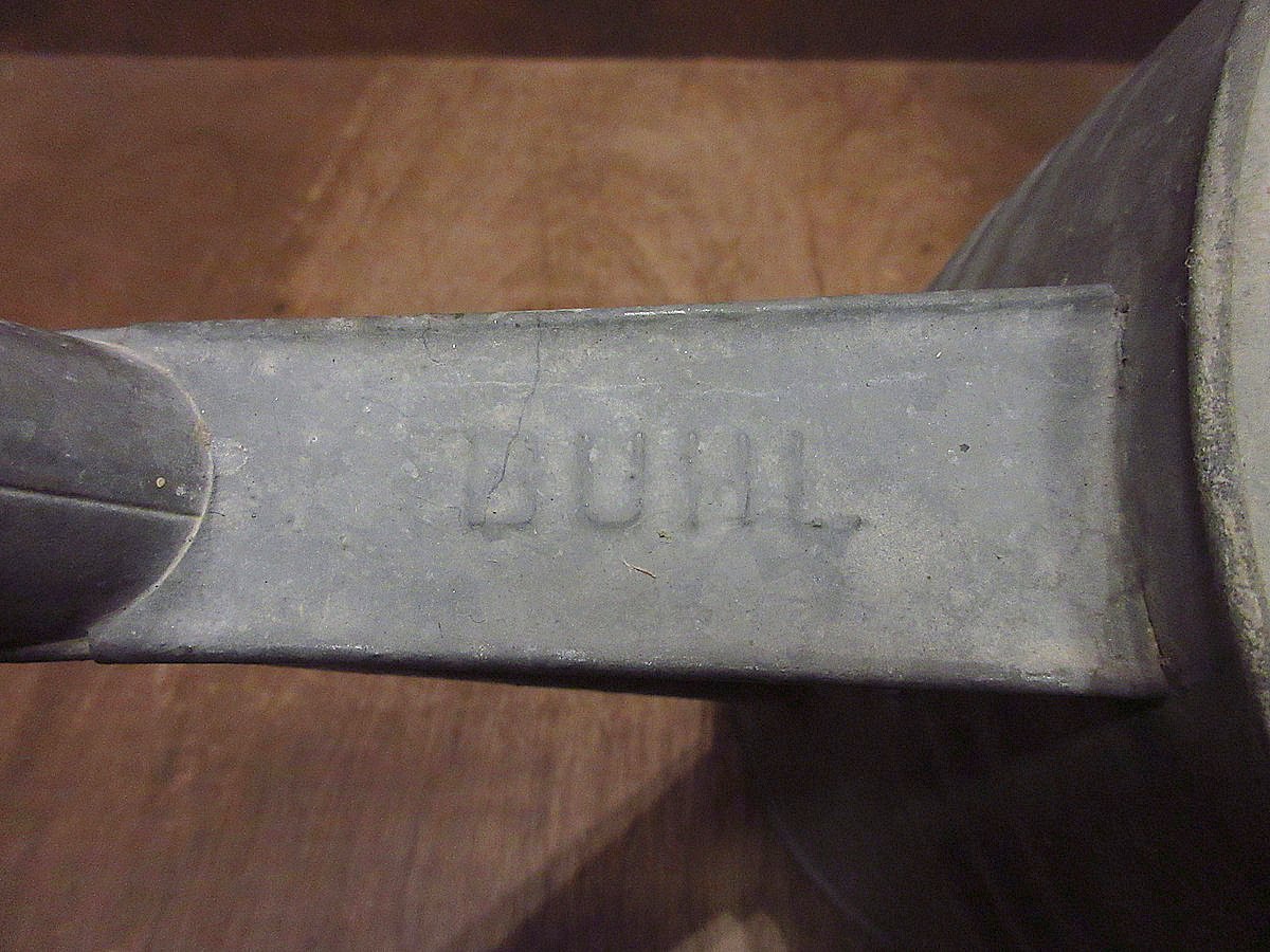 レア♢未使用♢ブリキハンドメイド♢大きなじょうろ ビンテージ○BUHLブリキジョウロ○240711j8-otclctじょうろ雑貨