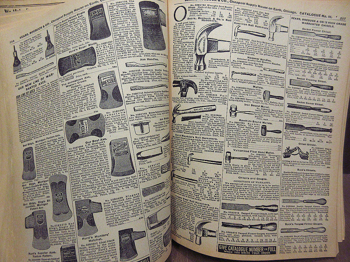 ビンテージ○1902 EDITION OF THE SEARS,ROEBUCK & CO.カタ