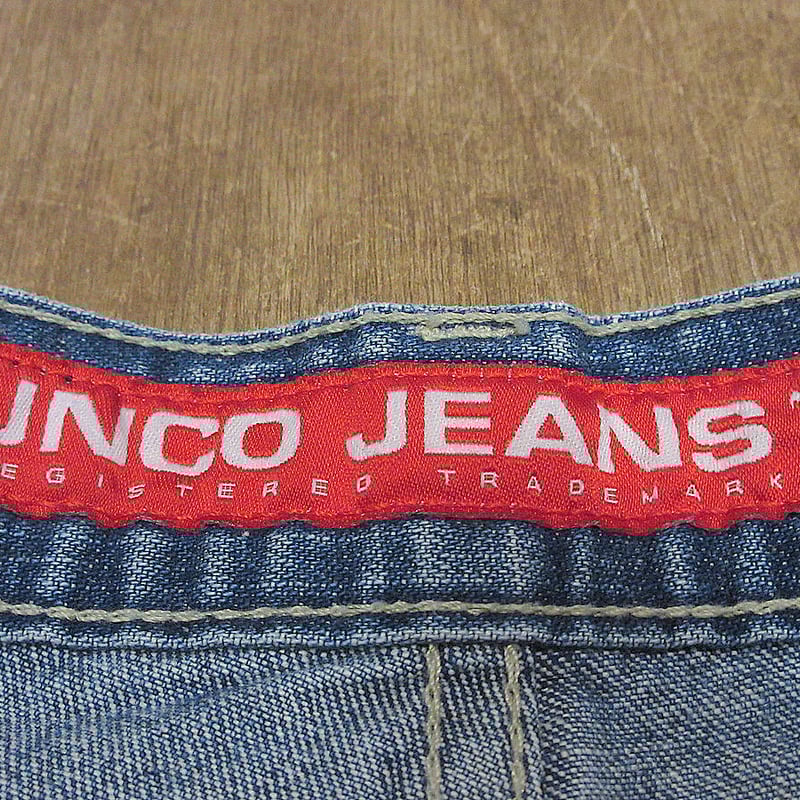 J*5様 JNCO JEANS 刺繍デニムパンツ オークション形式 今昔 KON-JAKU 行雲流水 総刺繍 和柄 デニム パンツ （ KJ-29142