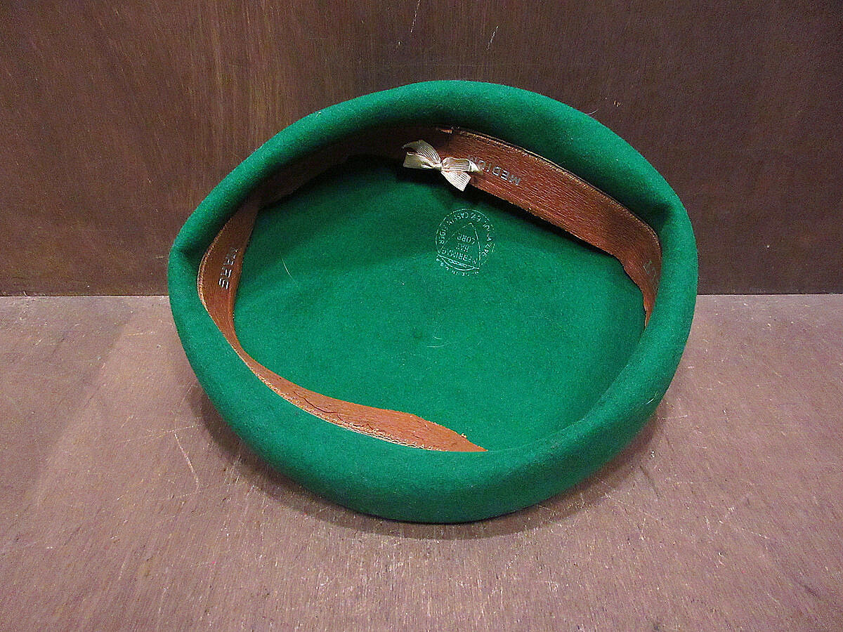 ヴィンテージ　★MERRIMAC HAT CORP.フェルトハット ヴィンテージ ☆MERRIMAC HAT CORP.フェルトハット