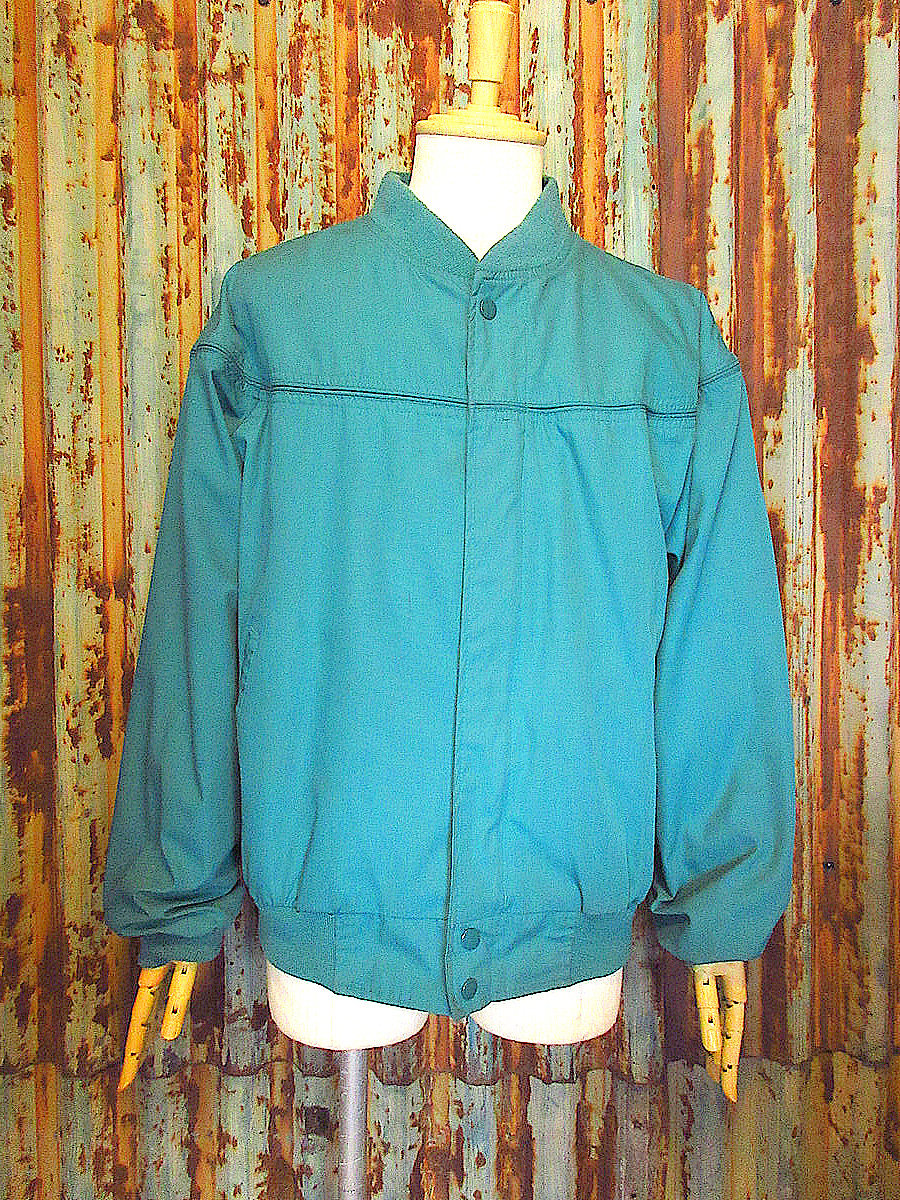 ビンテージ90's○BLAIRダービージャケットエメラルドグリーンsize M○240609k...