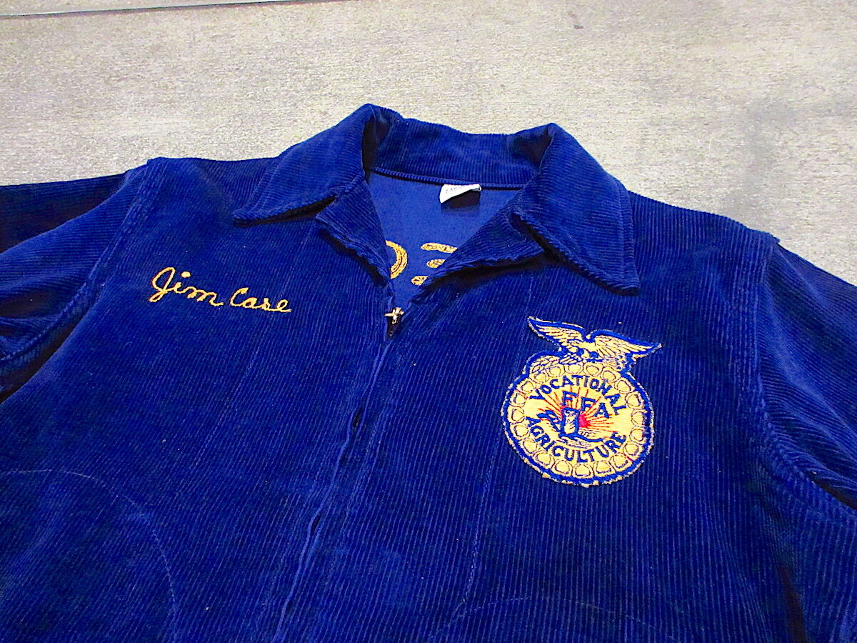 FFA 70sコーデュロイジャケット　ファーマーズジャケット　34 70s FFA コーデュロイ ファーマーズ ジャケット 古着 used