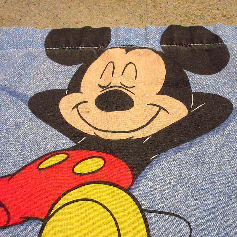 USAヴィンテージミッキーマウスシーツセット Disney Collection by Sealy ミッキーマウス カバーセット