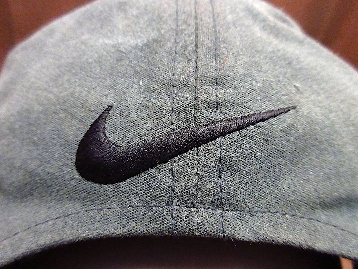 ビンテージ90's○NIKE GOLF 刺繍入り6パネルウールキャップ緑 ビンテージ90's○NIKE GOLF 刺繍入り6パネルウールキャップ緑