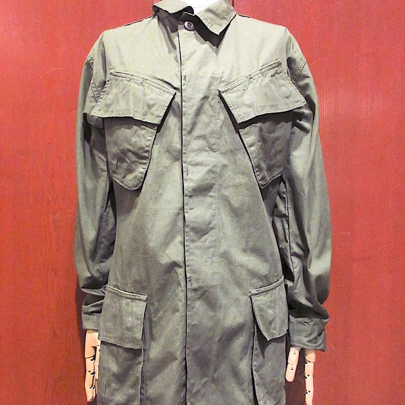 ビンテージ60's○DEADSTOCK U.S.ARMYジャングルファティーグジャケット