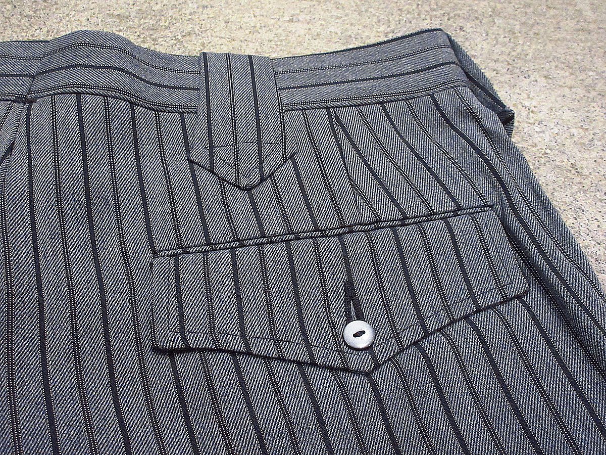 ビンテージ60's○DEADSTOCK Allenストライプレーヨンブーツ ビンテージ60's○DEADSTOCK Allenストライプレーヨンブーツ