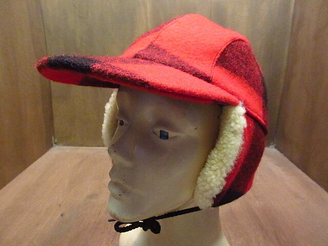 フィルソン ダブルマッキーノ キャップUSA製　FILSON トラッパー　ハット Filson Double Mackinaw Shearling Wool Cap M USA Made