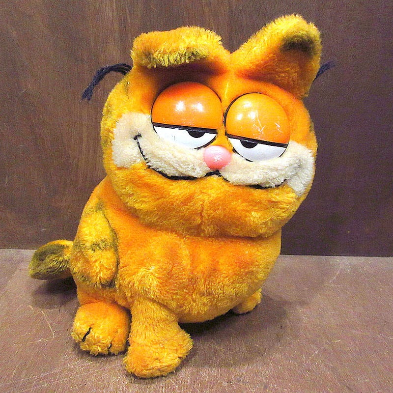 ビンテージ80's○ガーフィールドドール○221014m4-dollぬいぐるみ雑貨