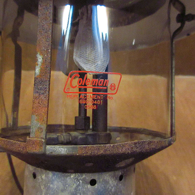 ビンテージ60's○SEARS Coleman 476. 74070ダブルマントルランタン点火