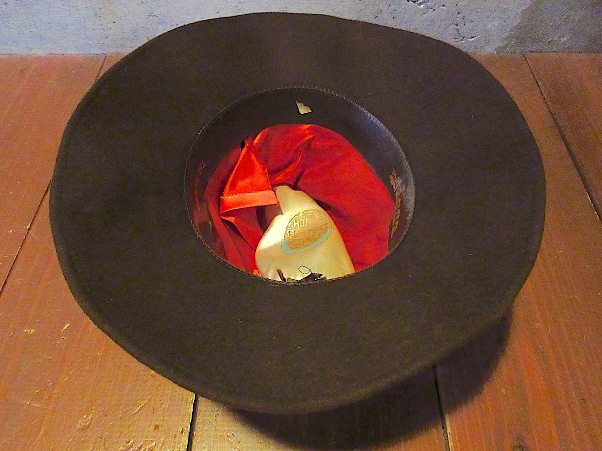 ビンテージ○Eddy Bros.フェルトウエスタンハットsize 7 3/8○260126z2